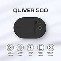 Archer Tech Lab Quiver 500 Gaming Mousepad, 15W Wireless Charging