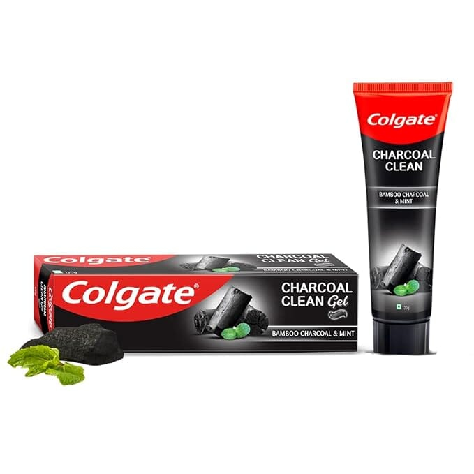 Colgate Bamboo Charcoal and Mint Clean Gel Toothpaste 120g