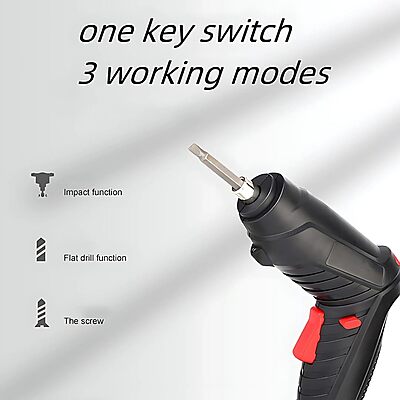 Electric Screwdriver Cordless Screwdriver Set Automatic Rechargeable Portable Maximum Torsion Power Screwdriver