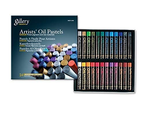 MUNGYO OIL PASTEL - 24 METALIC