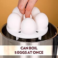 Borosil 1 L 600W Stainless Steel Omni Electric Kettle with Egg and Momo Tray | Water Heater Jug | Auto Cut-off, Overheat & Dry Boil Protection | Multipurpose Kettle | 1 Year Warranty