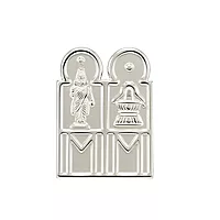 Silver Meenatchi Sokkanathar Thali