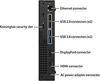 Refurbished Dell Optiplex 3040 MFF i3 6th Gen Desktop | 8GB/16GB RAM | 256GB/512GB SSD | W11
