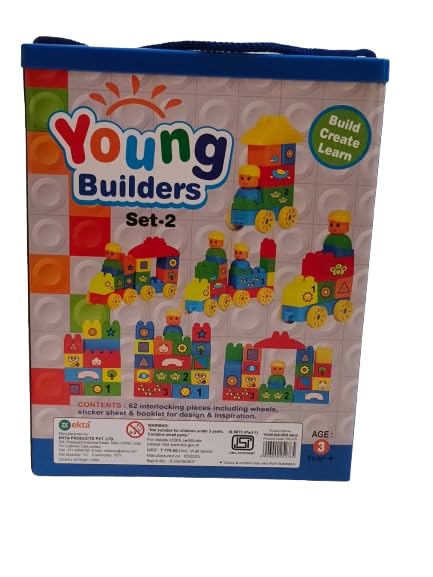 YOUNG BUILDERS BUILD CREATE LEARN SET 2