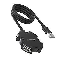 Portronics Mport 4C 4-in-1 USB Hub – Black: Compact and versatile, this hub features 4 USB ports for seamless connectivity. Ideal for laptops and desktops, it enhances productivity with ease.