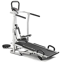Lifelong LLTM144 Manual Multifunction 4 in 1 Treadmill (Jogger, Twister, Stepper and Push-up bar)