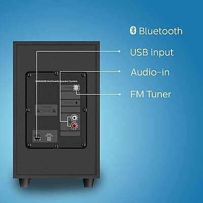 Philips MMS2625B 2.1 Multimedia Speaker Philips MMS2625B 2.1 Multimedia Speaker