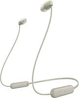 Sony WI-C100 Wireless Neckband – Deep Bass | 25H Battery | DSEE | Splash Proof