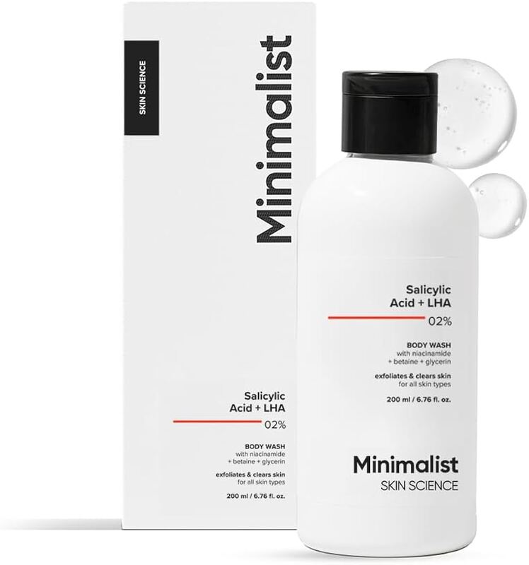 Minimalist Salicylic Acid + LHA 2% Body Wash