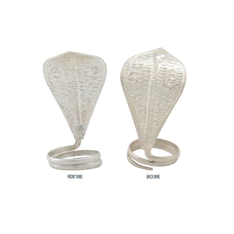 Silver Naga Idol, Statue, Silai,Deity God Offering Pooja Purpose