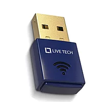Live Tech WD03 300 Mbps USB WiFi Dongle provides fast wireless internet for laptops and desktops. Compact, easy setup, supports multiple OS.