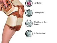 Lifelong Pain Relief Knee Massager for Arthritis and Muscle Pain & Lifelong Pain Relief Ankle Massager