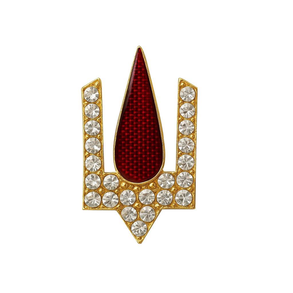 Gold Plated Krishna, balaji Thilakam|Thilak|Laddu Gopal ji Decorative Item