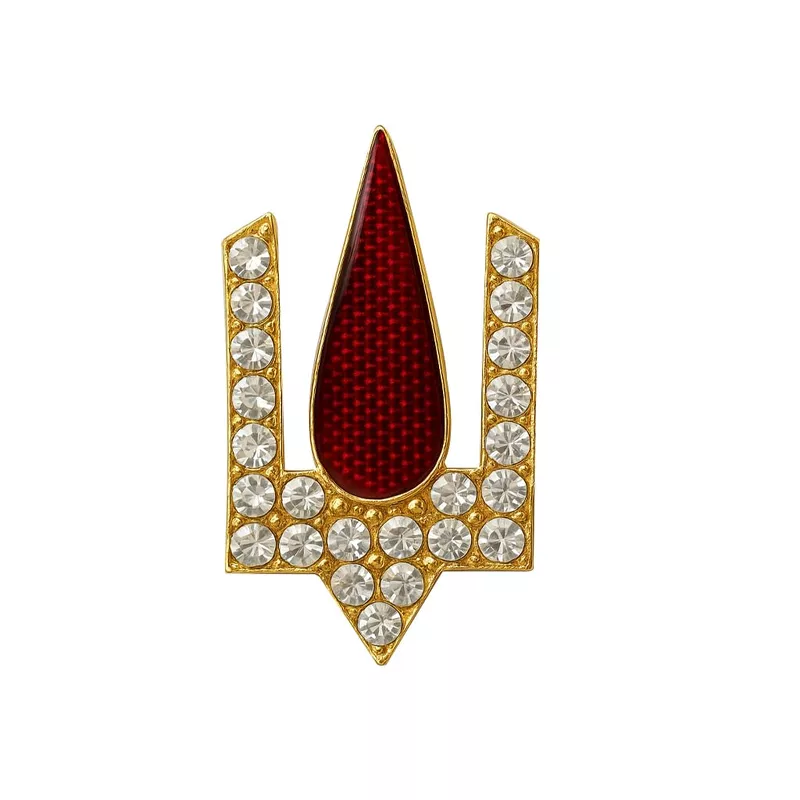 Gold Plated Krishna, balaji Thilakam|Thilak|Laddu Gopal ji Decorative Item