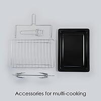 Wonderchef Oven Toaster Griller- 60 litres 6-Stage Heat Selection Bake, Grill, Roast