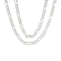 Sterling Silver Men's Figaro Chain