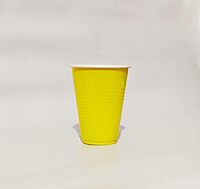 Yellow Drinking Cup | Drinking Glass Pack -30pcs 450ml Medium Glasses and 10pcs of 60ml shot Glasses for New Year Bachelor Anniversary Helloween Diwali Christmas Adults| Party Suppliers | Set of 40pcs