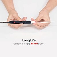Portronics Xlife is a wireless ear otoscope, connecting to smartphones for real-time video, high-resolution images, and easy ear cleaning.