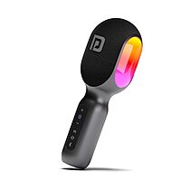 Portronics Dash 2 – Bluetooth Karaoke Mic with Speaker | Wireless Singing, High-Quality Sound & Portable Fun for Parties