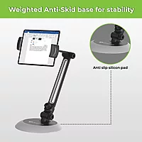 Ultraprolink UM1085BLK Heavy Duty Table Top Stand For Tablets & Phones (Black)