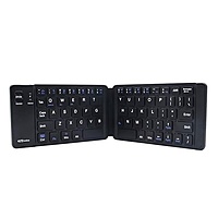 Portronics Chicklet POR-973 Foldable QWERTY Keyboard, Mini Pocket Sized, Rechargeable, Bluetooth Wireless, One Touch Connect Button, for iOS, Android and Windows Tabs, Smartphones, Black Portronics Chicklet POR-973 Foldable QWERTY Keyboard, Mini Pocket Sized, Rechargeable, Bluetooth Wireless, One Touch Connect Button, for iOS, Android and Windows Tabs, Smartphones, Black