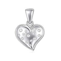 Silver Heart Pendent/Dollar for Women