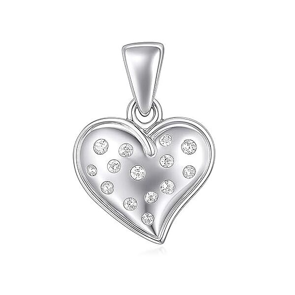 Silver Heart Pendent/Dollar for Women