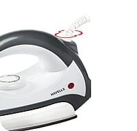 Havells Plastic Era 1000-Watt Dry Iron (Grey/White), 1100 Watts