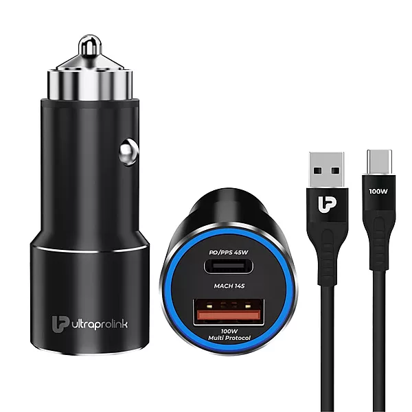 Ultraprolink UM1160 MACH 145 145W Car Charger with Cable