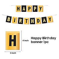 Happy 50th Birthday Combo Kit with 30pcs Printed Balloons 1 Banner Pack of 31pcs