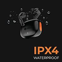 Just Corseca Sonnet TWS Earbuds – Bluetooth 5.4 | Quad Mic ENC | 42H Playtime | Black