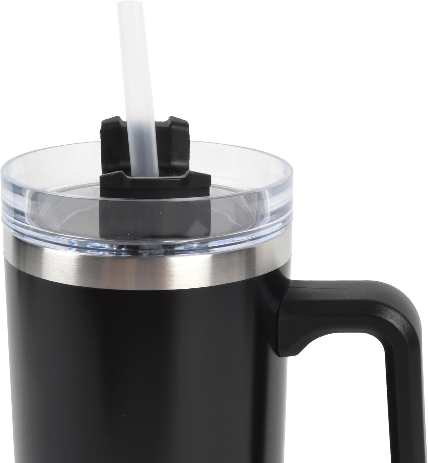 1200ml Steel Hot and Cold Tumbler - 1 straw