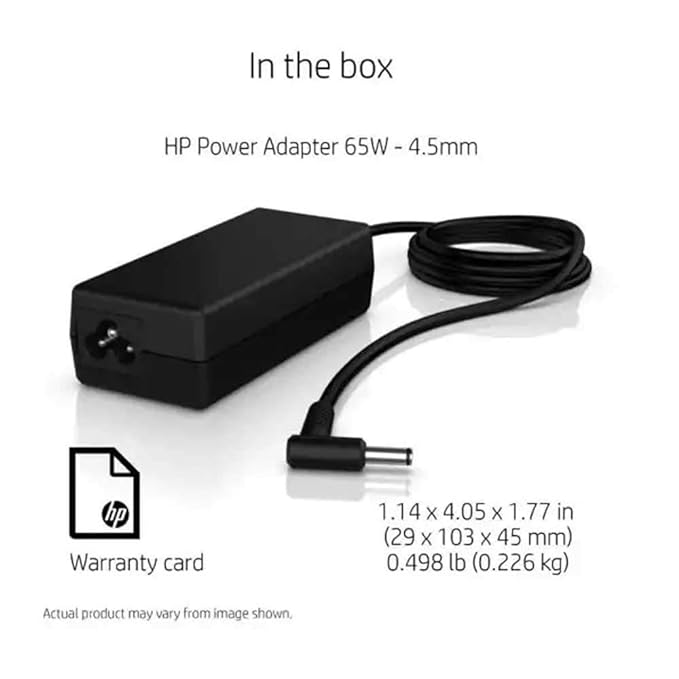 Refurbished HP Laptop Adaptor 65W 4.5mm 65W