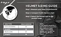 Vega Cruiser ISI Certified Matt Finish Lightweight & Compact with Peak Open Face Helmet for Men and Women with Clear Visor