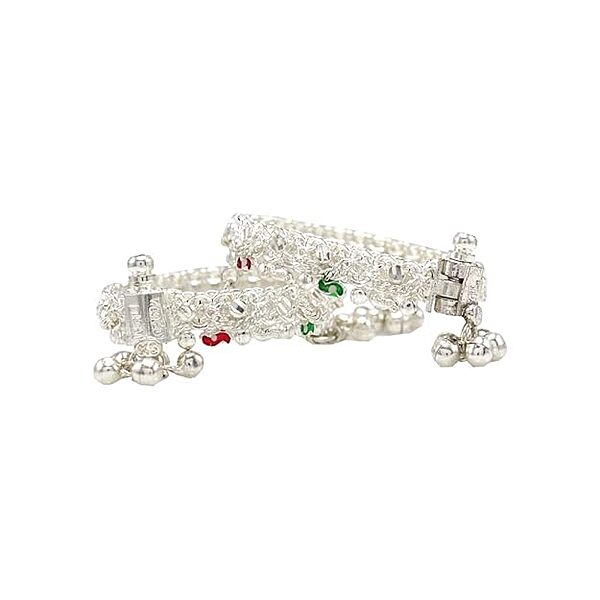 Silver Anklets for Babies/salangai muthu kolusu