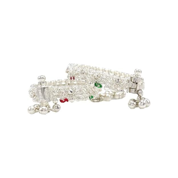 Silver Anklets for Babies/salangai muthu kolusu