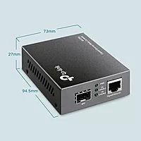 TP-Link Omada Gigabit SFP Media Converter , MC220L