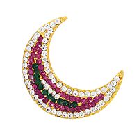 uriya Pirai chandra Pirai Decorative Items for God and Goddess Pooja Mandir Temple Decoration head crown decor deity