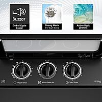 Godrej EDGE ULTIMA 8 Kg 5 star Semi-Automatic Top Loading Washing Machine