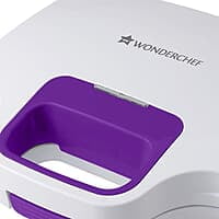 Wonderchef Deep Pocket Electric Griller,Sandwich Maker 830 Watt Auto Temp Control, LED indicator