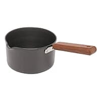 Wonderchef Ebony Hard Anodized Nonstick Sauce Pan 16cm Non Stick Sauce Pan 2L 3.25 mm