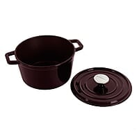 Wonderchef Ferro Cast-Iron Casserole with Lid- 24cm, 3.6L, 4.5mm