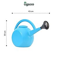 Ecsha Litre Large Plant Watering Can for Garden-Green