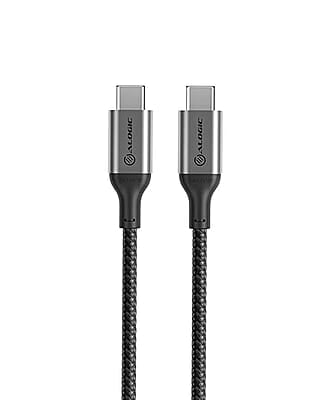 ALOGIC Super Ultra USB-C to USB-C Cable - Male to Male โ 1.5m โUSB 2.0 - 5A - 480Mbps - Space Grey | ULCC21.5-SGR ALOGIC Super Ultra USB-C to USB-C Cable - Male to Male โ 1.5m โUSB 2.0 - 5A - 480Mbps - Space Grey | ULCC21.5-SGR