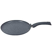 Wonderchef Granite Forged Non-Stick and PFOA-Free Aluminium Indian Cooking Dosa Tawa Crepe Pan, 24 cm Pan