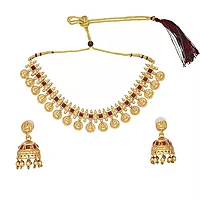 Design Lakshmi Kasu Design Choker Necklace Set