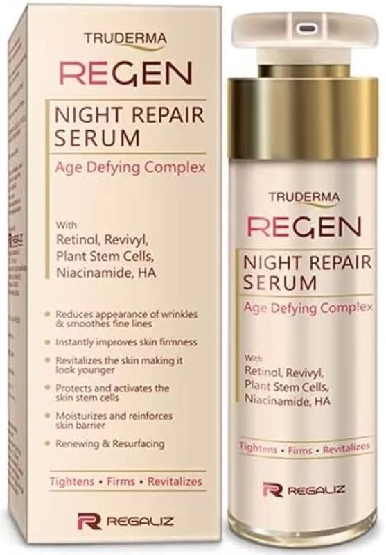 Truderma Night Repair Serum – Overnight Skin Repair & Anti-Aging