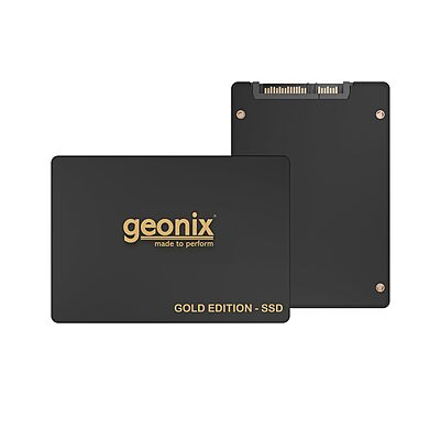 Geonix SATA 2.5", 6Gb/s, 570/500 MB/s, Quad Channel, PC/Laptop, 5 Years Warranty-512 GB