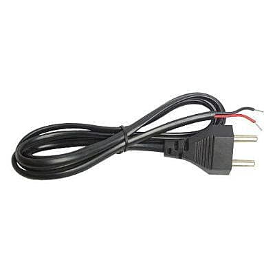 2 Pin Mains Power Cable Cord – 2 yard 6A 250V AC Electric Wire with 2 Pin Plug and Insulated Wire ,1.5m 2 Pin Mains Power Cable Cord – 2 yard 6A 250V AC Electric Wire with 2 Pin Plug and Insulated Wire ,1.5m