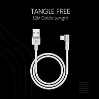 Portronics Konnect Link CL – 27W Type-C to Lightning Cable, 1M, fast charging, durable design, compatible with iPhone and iPad, high-speed data transfer, perfect for everyday use.